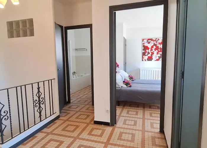 Maison La Fleur D'oranger Climatisée, Classée 3 étoiles, Jardin Clos, Box Internet Сasa de vacaciones Saint-Feliu-d'Amont